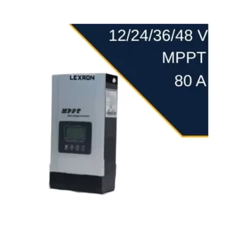 LEXRON 80 AMPER 12V 24V 36V 48V MPPT SOLAR ŞARJ KONTROL CİHAZI DC 230V PANEL GİRİŞLİ GÜNEŞ PANELİ AKÜ ŞARJ REGÜLATÖRÜ ana urun gorseli